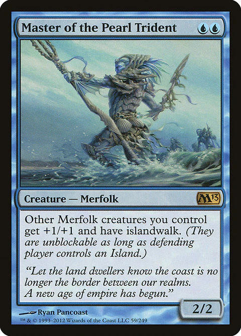 Master of the Pearl Trident | Inglés | NM | M13