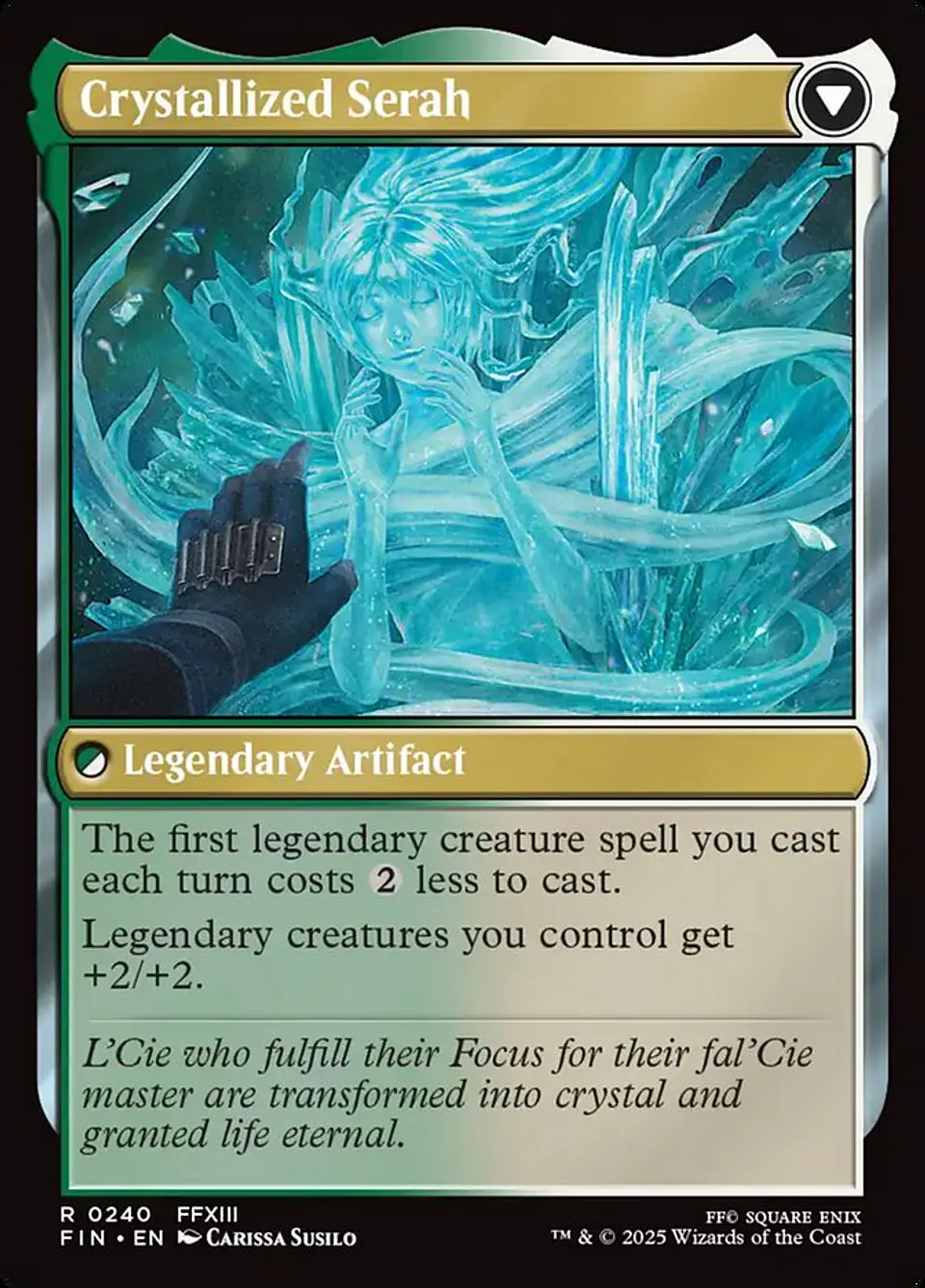 Serah Farron // Crystallized Serah | Inglés | NM | FIN 2