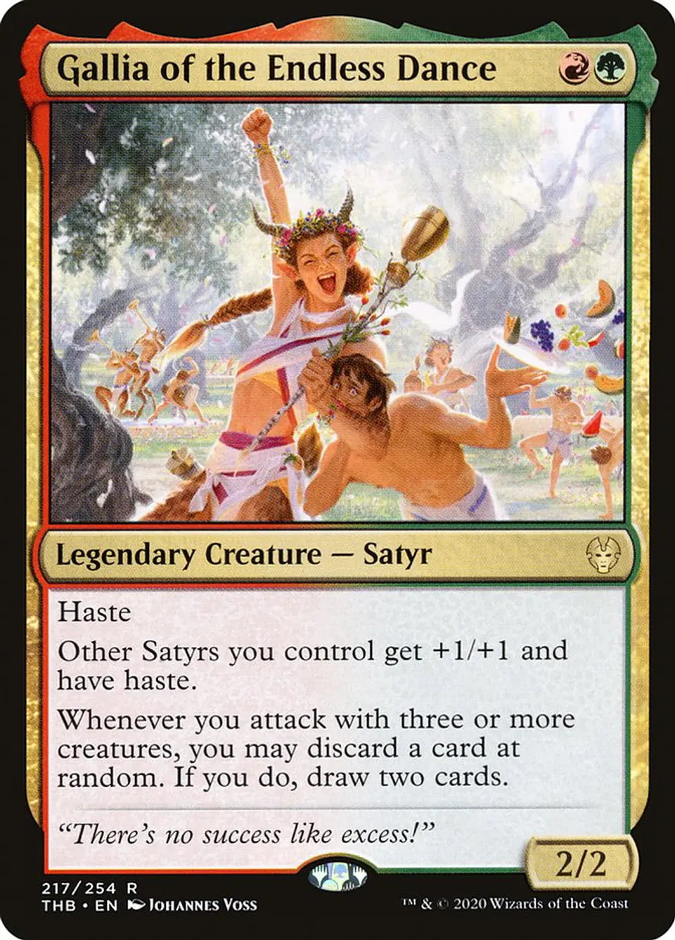 Gallia of the Endless Dance | Inglés | NM | THB 1