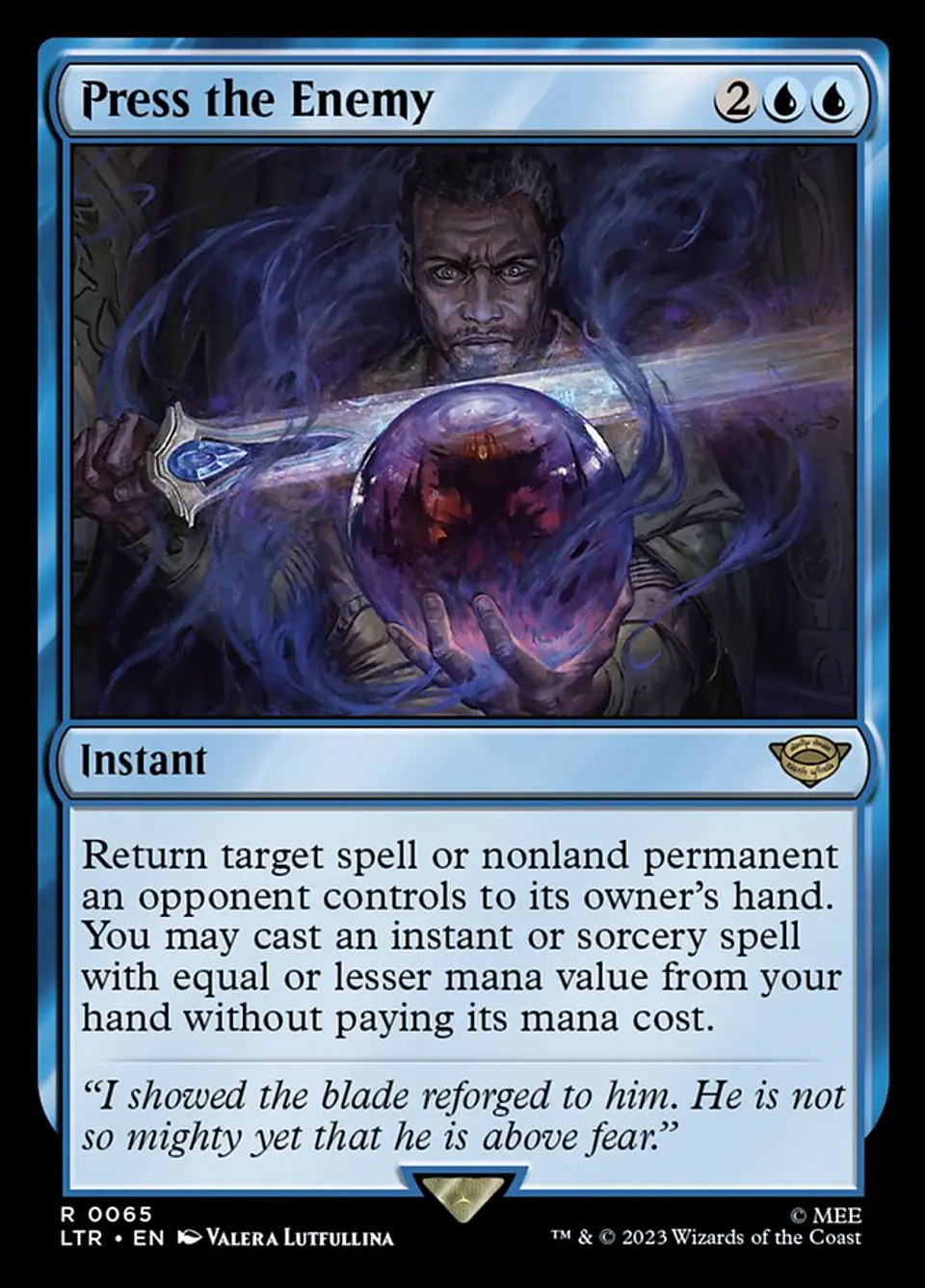 Press the Enemy | Inglés | NM | LTR 1