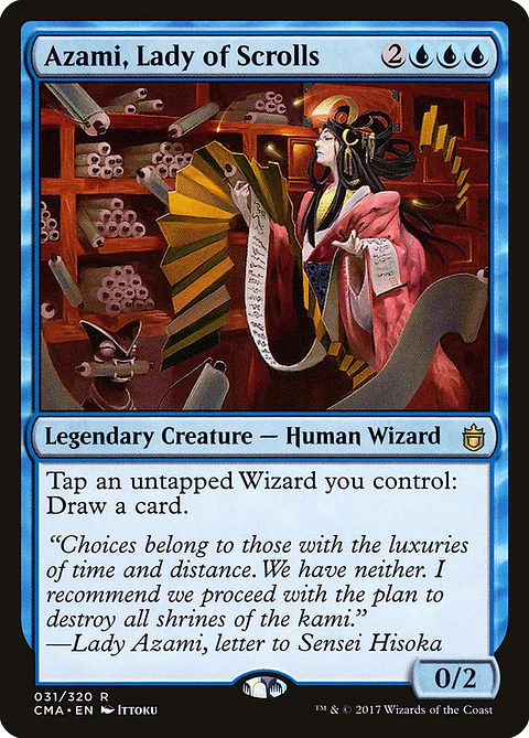 Azami, Lady of Scrolls | Inglés | NM | CMA