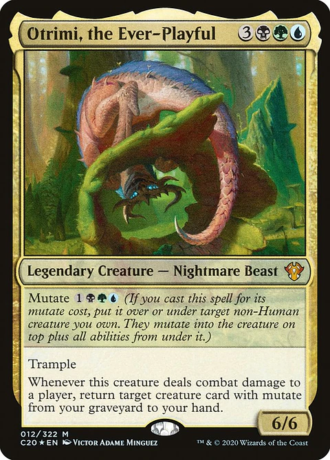 Otrimi, the Ever-Playful (foil) | Inglés | NM | C20
