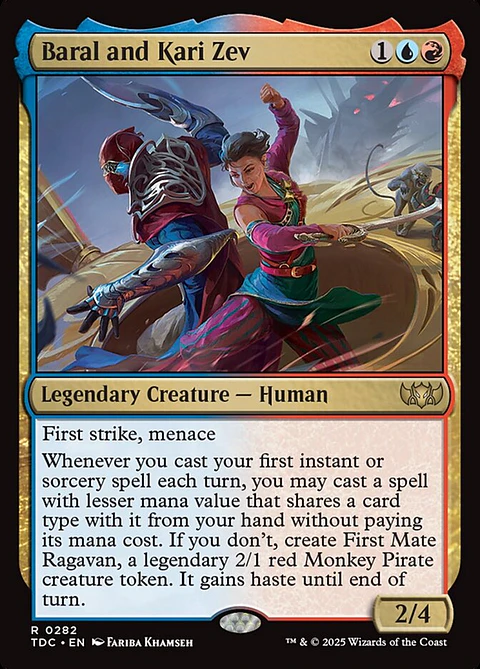 Baral and Kari Zev | Inglés | NM | TDC