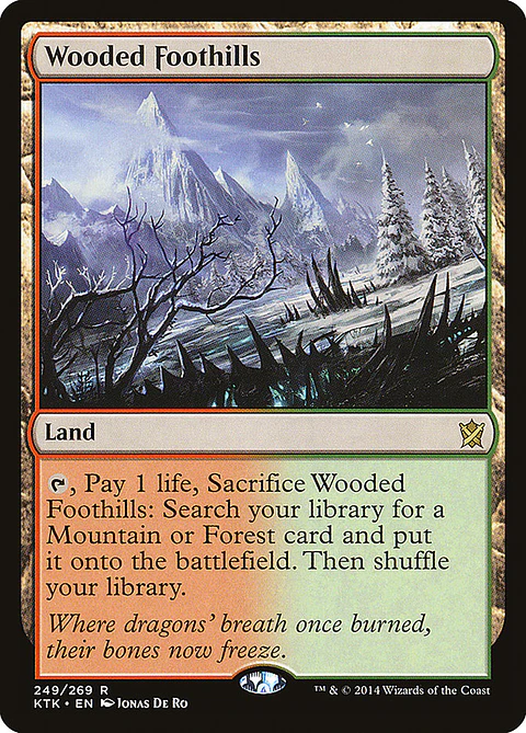 Wooded Foothills | Inglés | NM | KTK