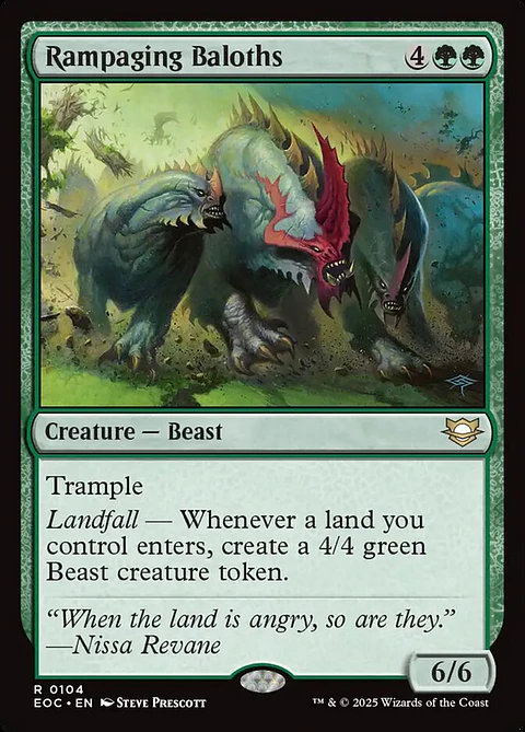 Rampaging Baloths | Inglés | NM | EOC