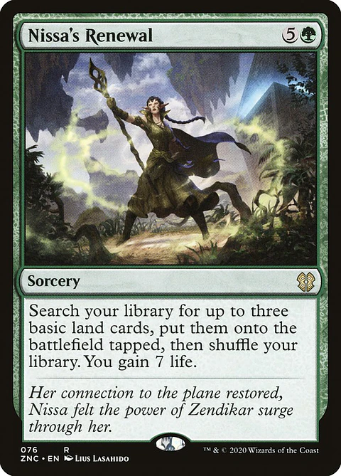 Nissa's Renewal | Inglés | NM | ZNC