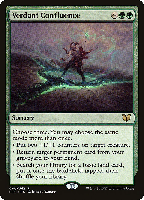 Verdant Confluence | Inglés | NM | C15