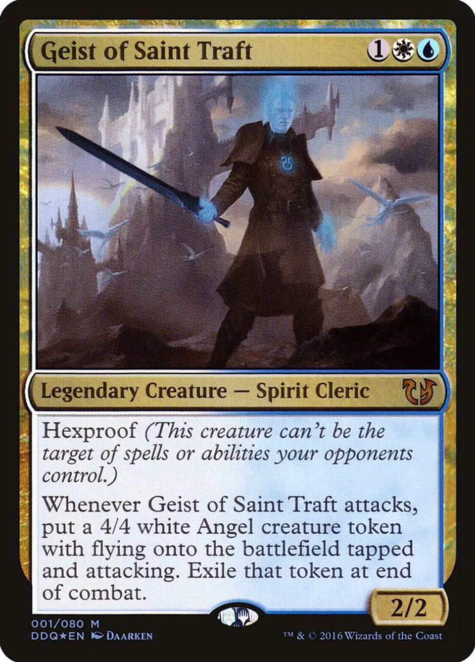Geist of Saint Traft (foil) | Inglés | NM | DDQ 1