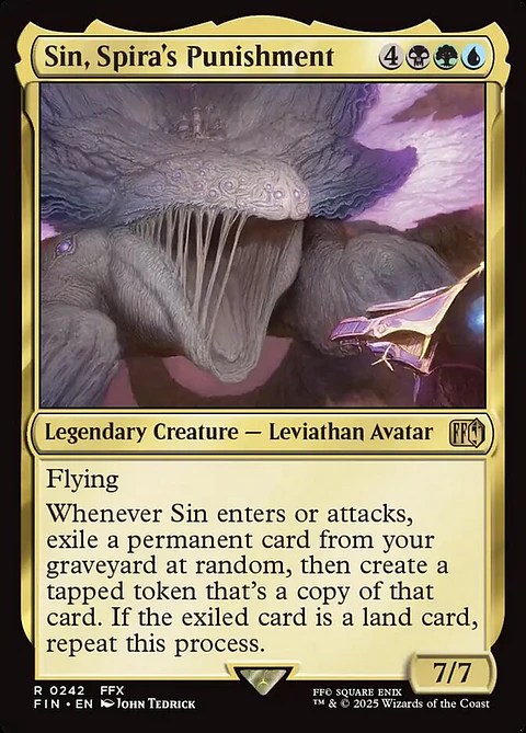 Sin, Spira's Punishment | Inglés | NM | FIN