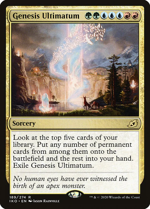 Genesis Ultimatum | Inglés | NM | IKO