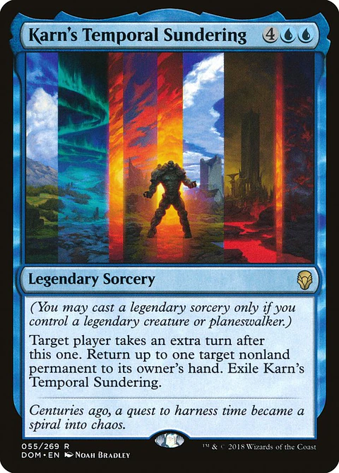 Karn's Temporal Sundering | Inglés | NM | DOM