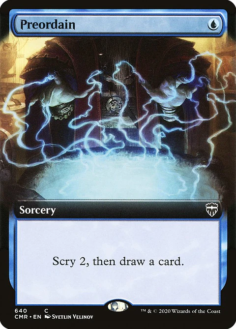 Preordain (Extended Art) | Inglés | NM | CMR