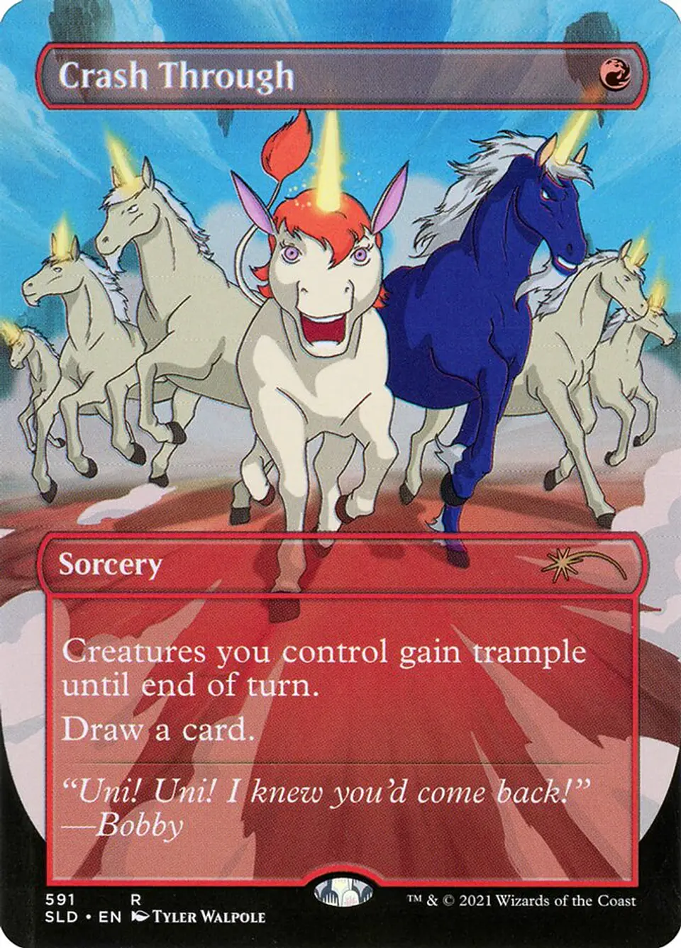 Crash Through (Borderless) | Inglés | NM | SLD 1