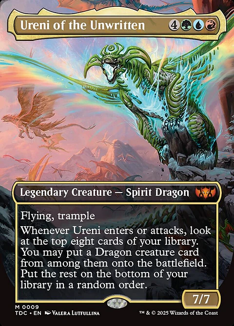 Ureni of the Unwritten (Borderless) | Inglés | NM | TDC