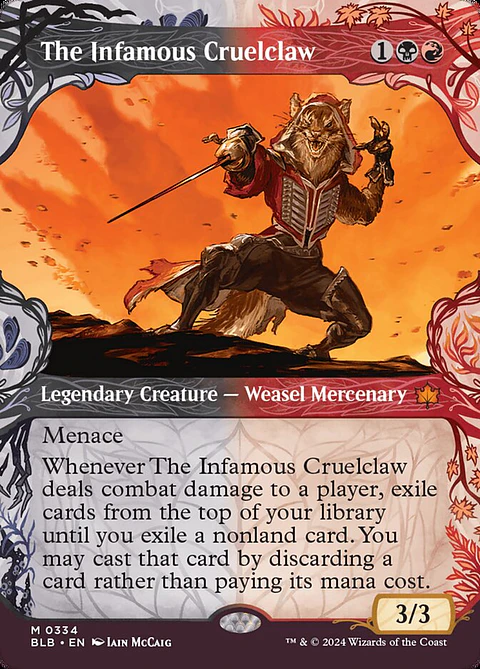 The Infamous Cruelclaw (Showcase) | Inglés | NM | BLB