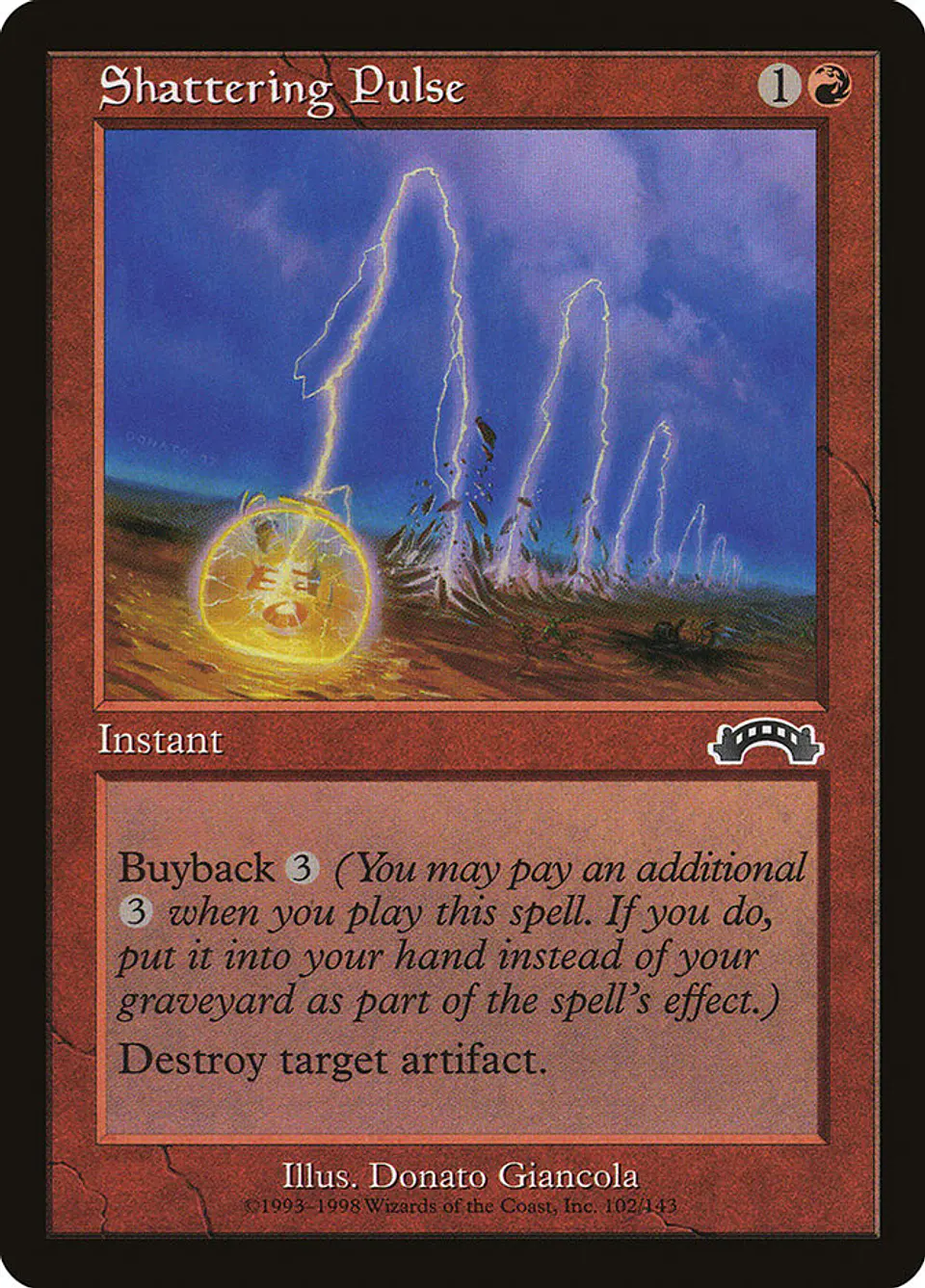 Shattering Pulse (Retro Frame) | Inglés | NM | EXO 1