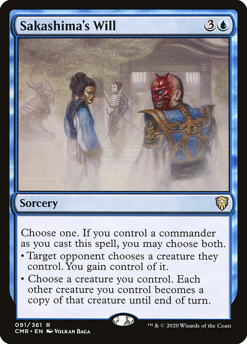 Sakashima's Will (foil) | Inglés | NM | CMR