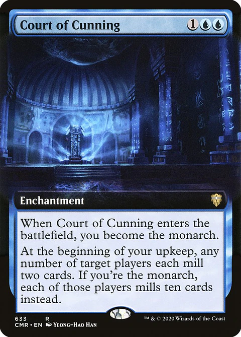 Court of Cunning (Extended Art foil) | Inglés | NM | CMR