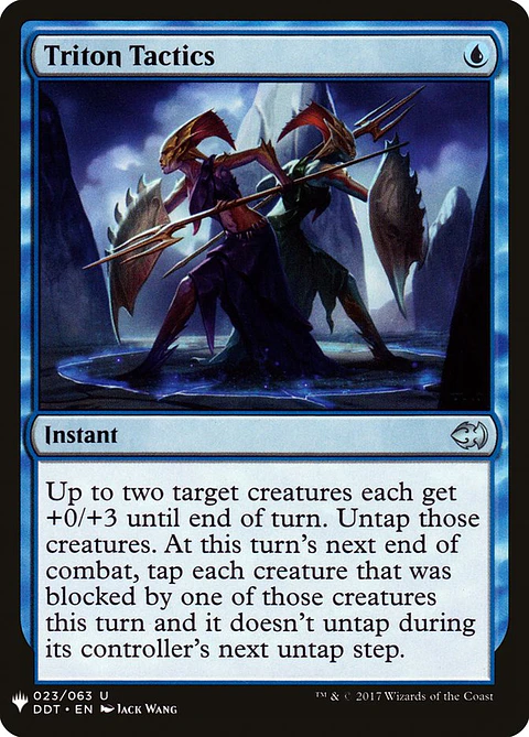 Triton Tactics | Inglés | NM | PLST