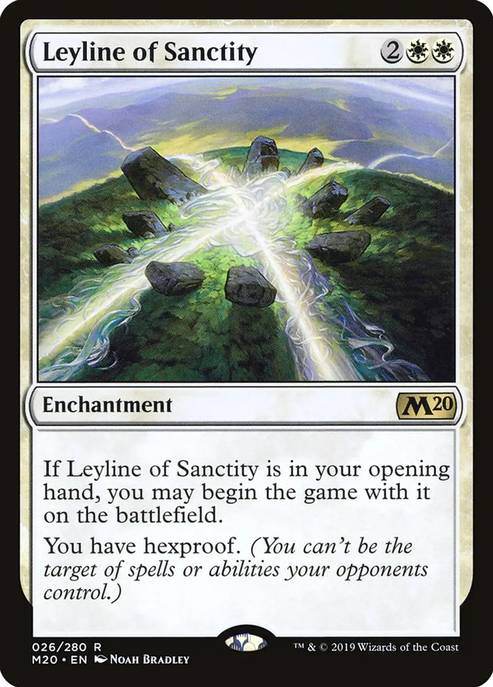 Leyline of Sanctity | Inglés | NM | M20 1