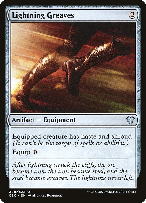Lightning Greaves | Inglés | NM | C20