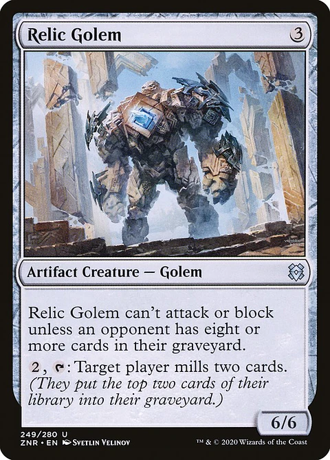 Relic Golem | Inglés | NM | ZNR