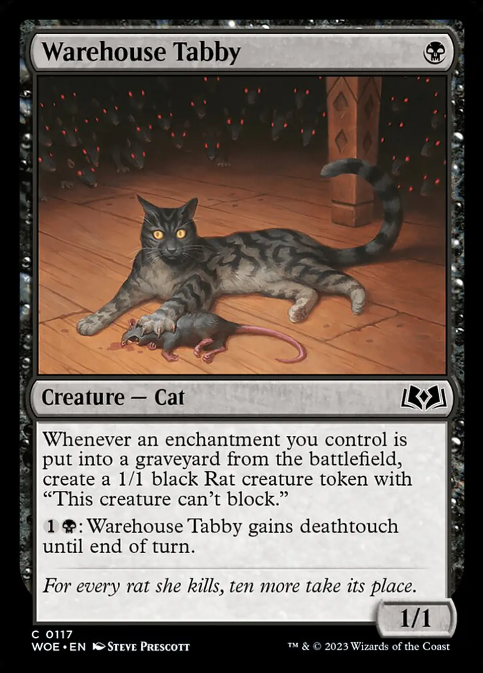 Warehouse Tabby | Inglés | NM | WOE 1