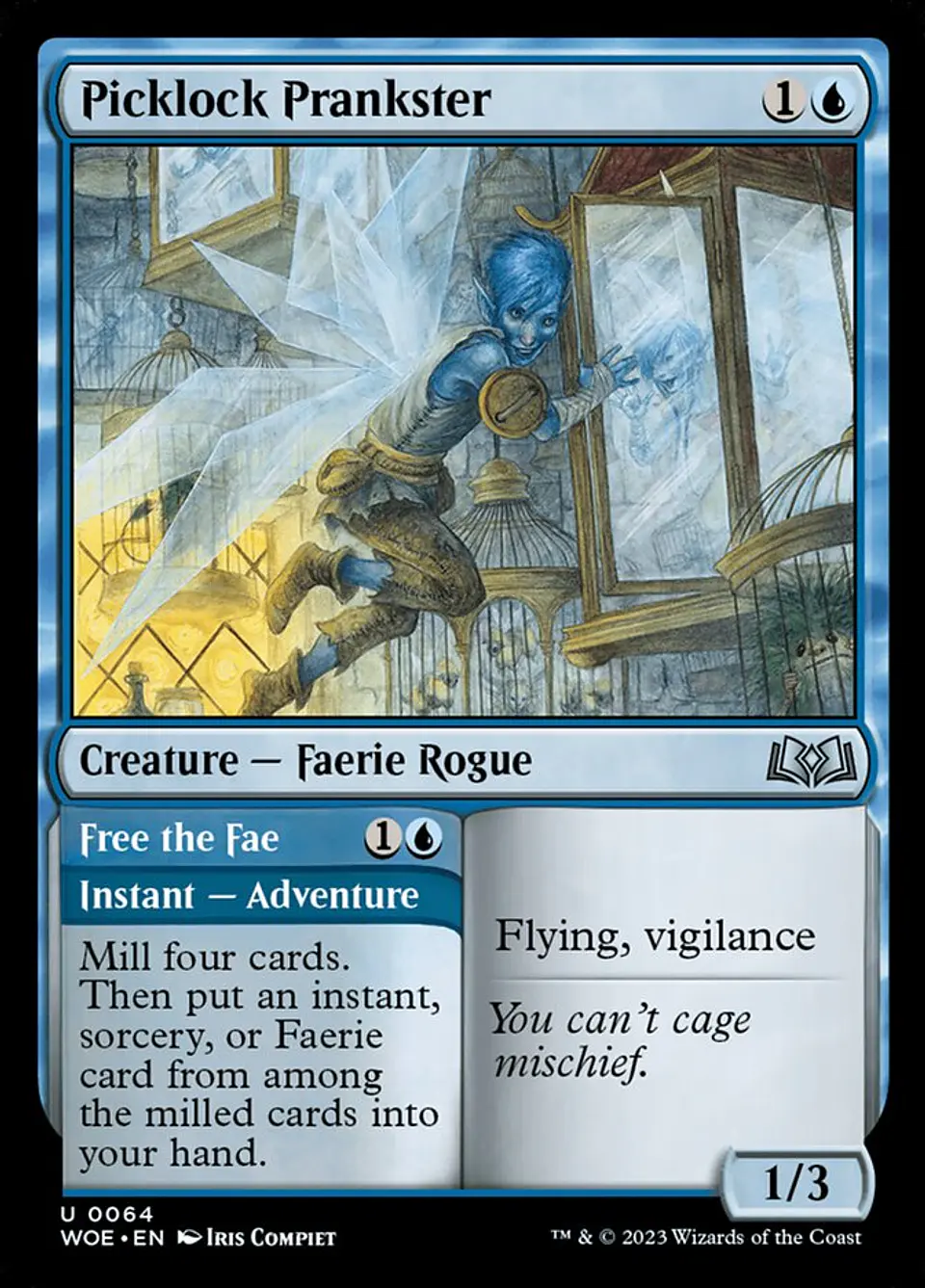 Picklock Prankster // Free the Fae (foil) | Inglés | NM | WOE 1