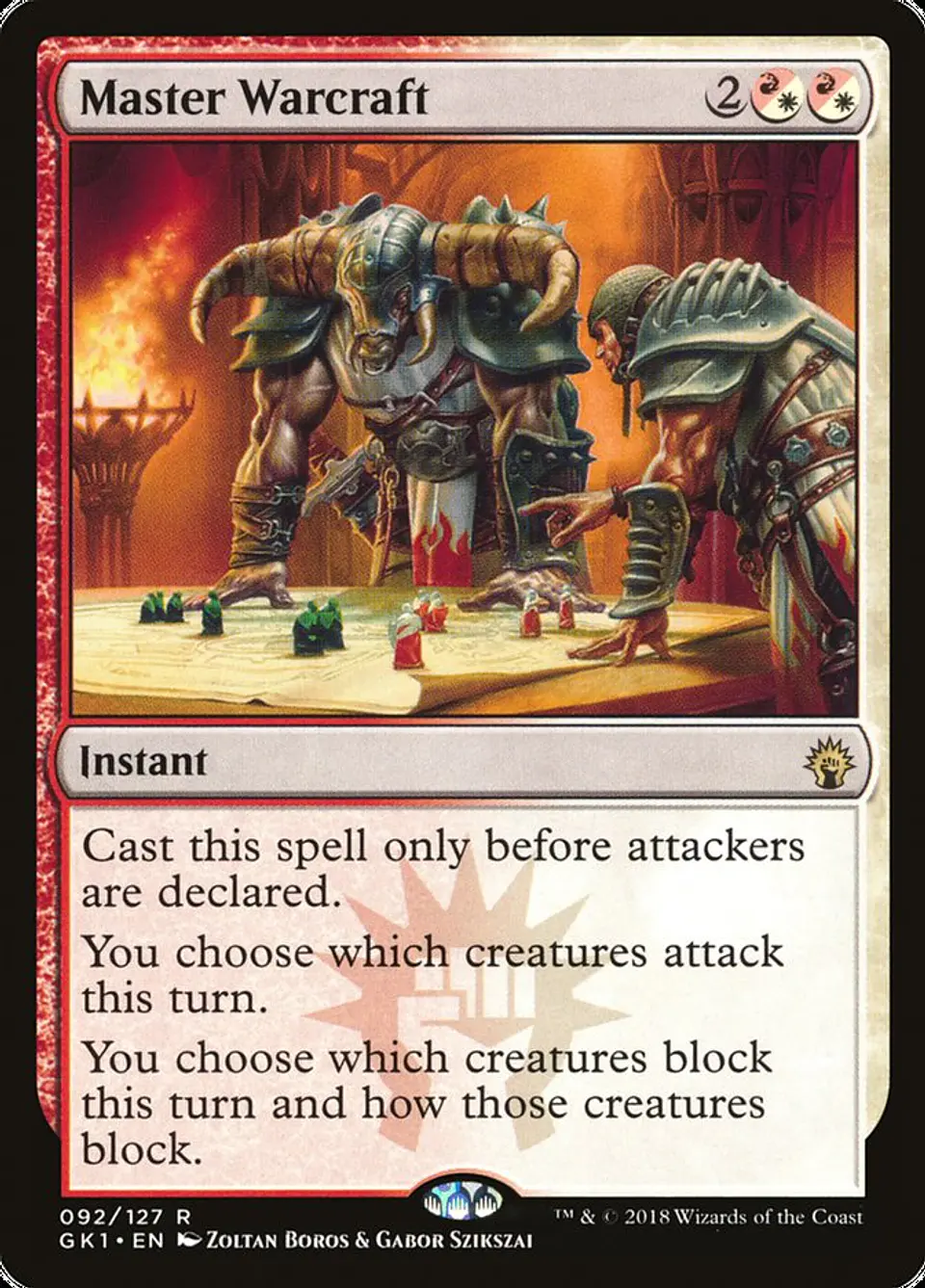 Master Warcraft | Inglés | NM | GK1 1