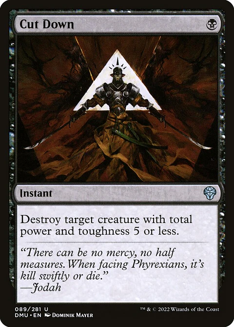 Cut Down (foil) | Inglés | NM | DMU