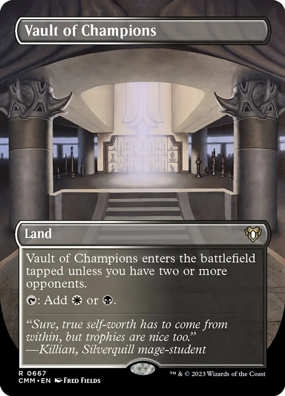 Vault of Champions (Borderless) | Inglés | NM | CMM 1