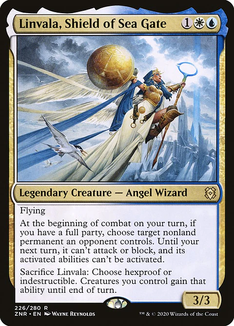 Linvala, Shield of Sea Gate | Inglés | NM | ZNR