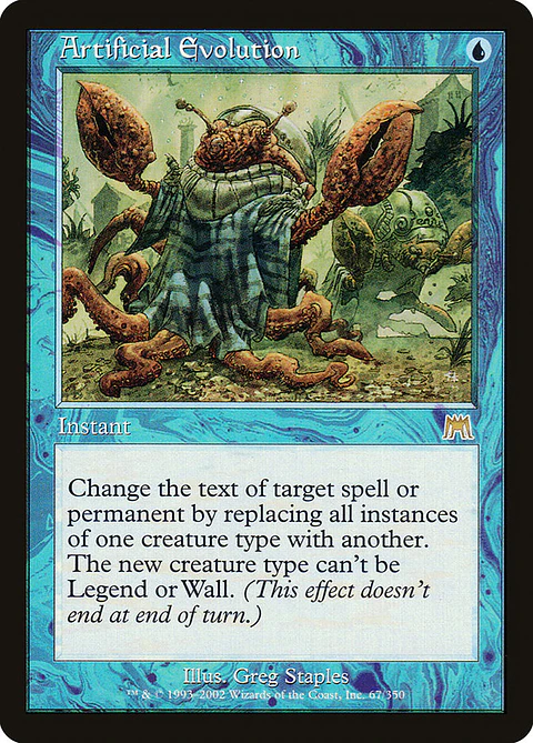 Artificial Evolution (Retro Frame) | Inglés | NM | ONS