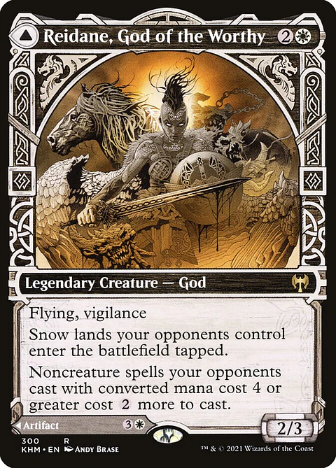 Reidane, God of the Worthy // Valkmira, Protector's Shield (Showcase) | Inglés | NM | KHM