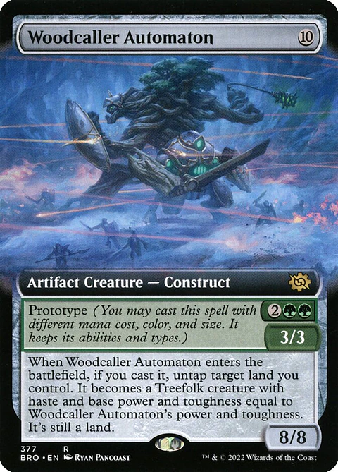 Woodcaller Automaton (Extended Art) | Inglés | NM | BRO