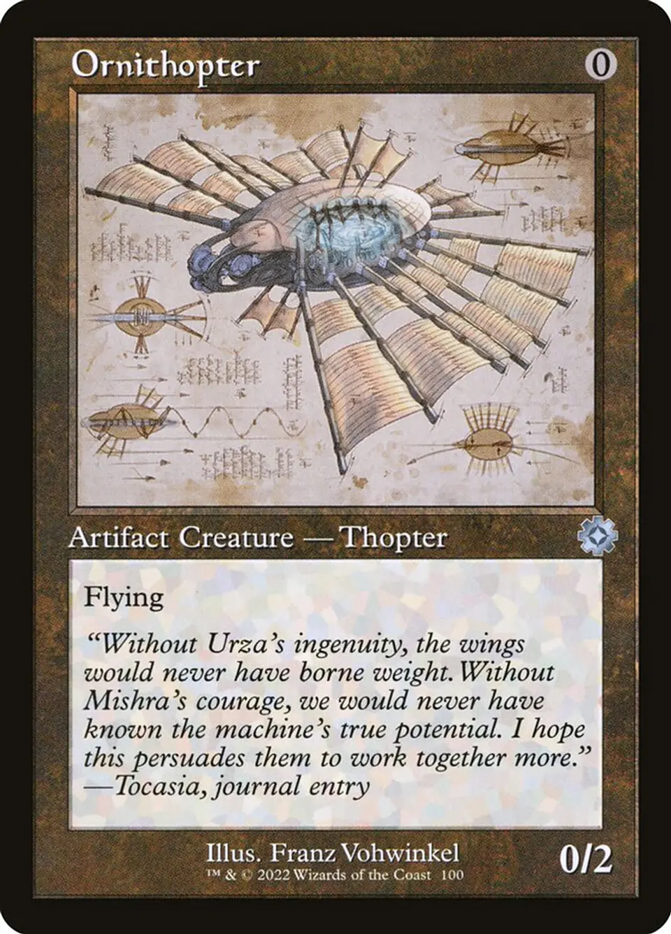 Ornithopter (Retro Frame) | Inglés | NM | BRR 1