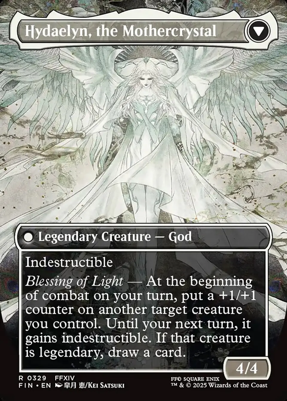 Venat, Heart of Hydaelyn // Hydaelyn, the Mothercrystal (Borderless) | Inglés | NM | FIN 2