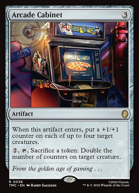 Arcade Cabinet (Surge foil) | Inglés | NM | TMC