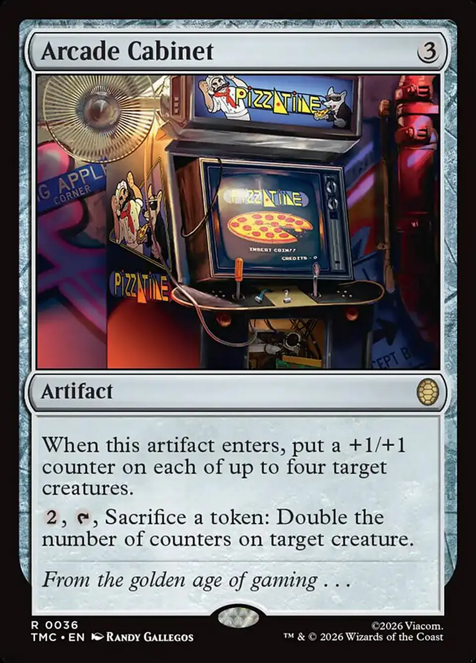 Arcade Cabinet (Surge foil) | Inglés | NM | TMC 1