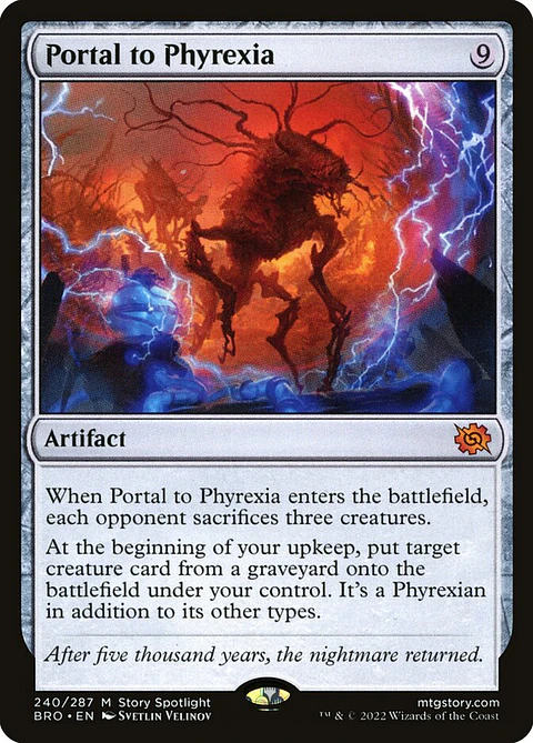 Portal to Phyrexia | Inglés | NM | BRO