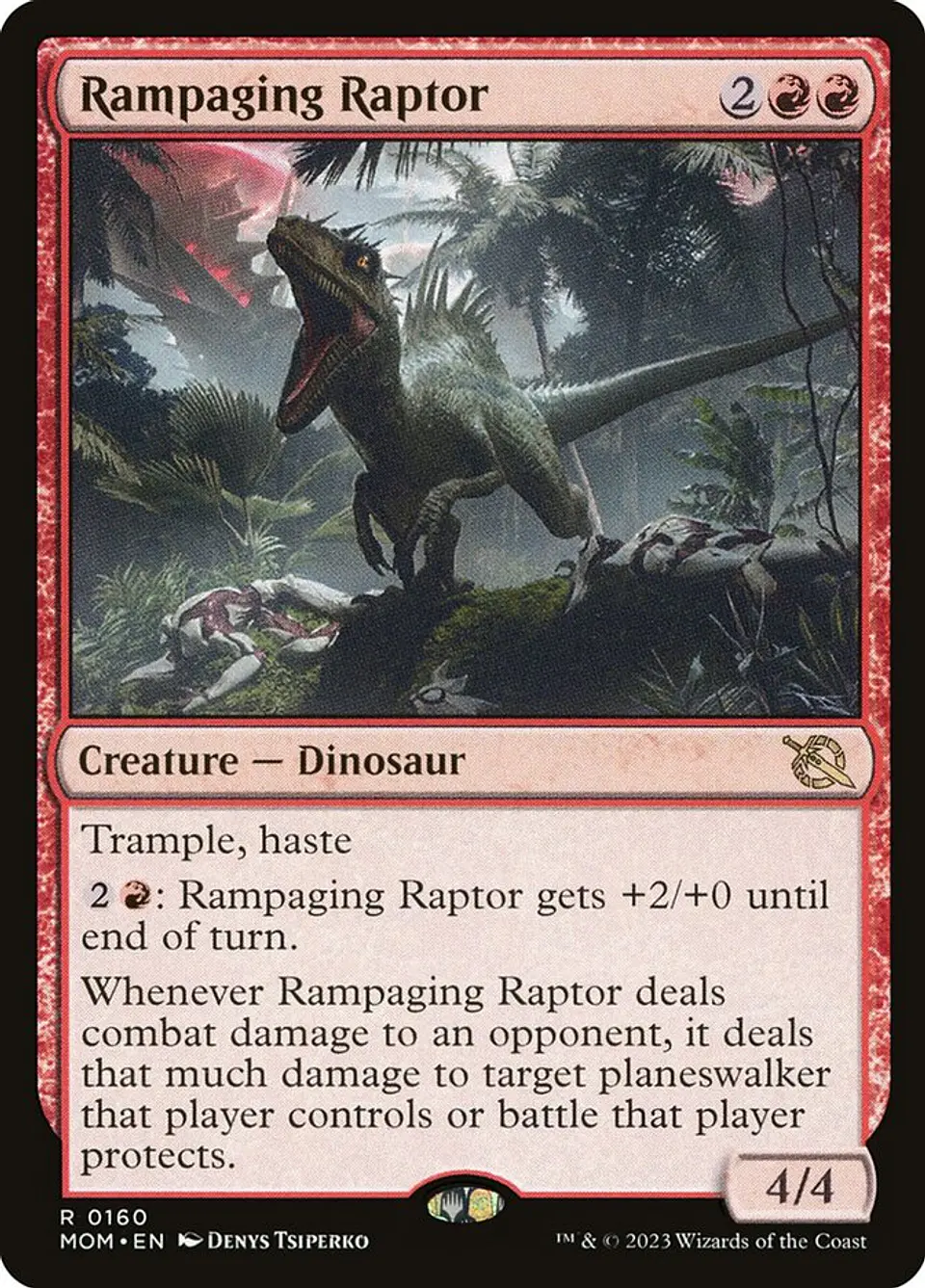 Rampaging Raptor | Inglés | NM | MOM 1
