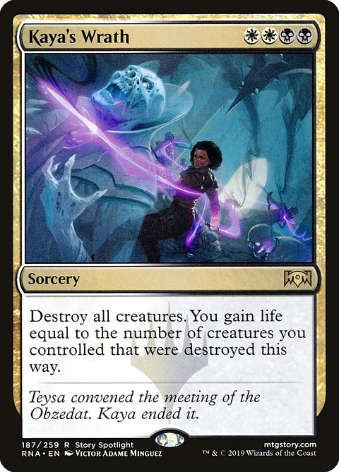 Kaya's Wrath | Inglés | NM | RNA