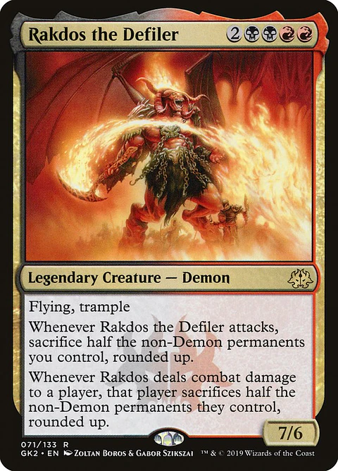 Rakdos the Defiler | Inglés | NM | GK2