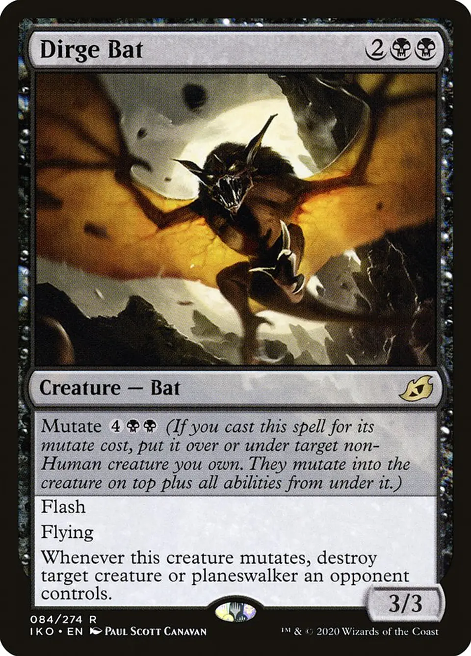 Dirge Bat (foil) | Inglés | NM | IKO 1