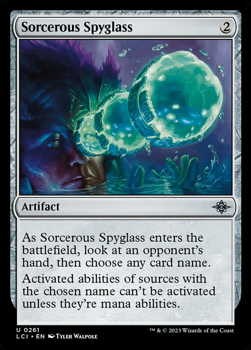 Sorcerous Spyglass | Inglés | NM | LCI 1