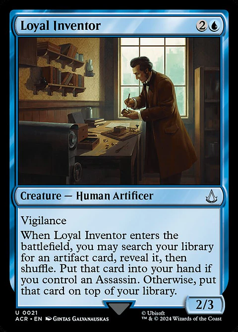 Loyal Inventor (foil) | Inglés | NM | ACR