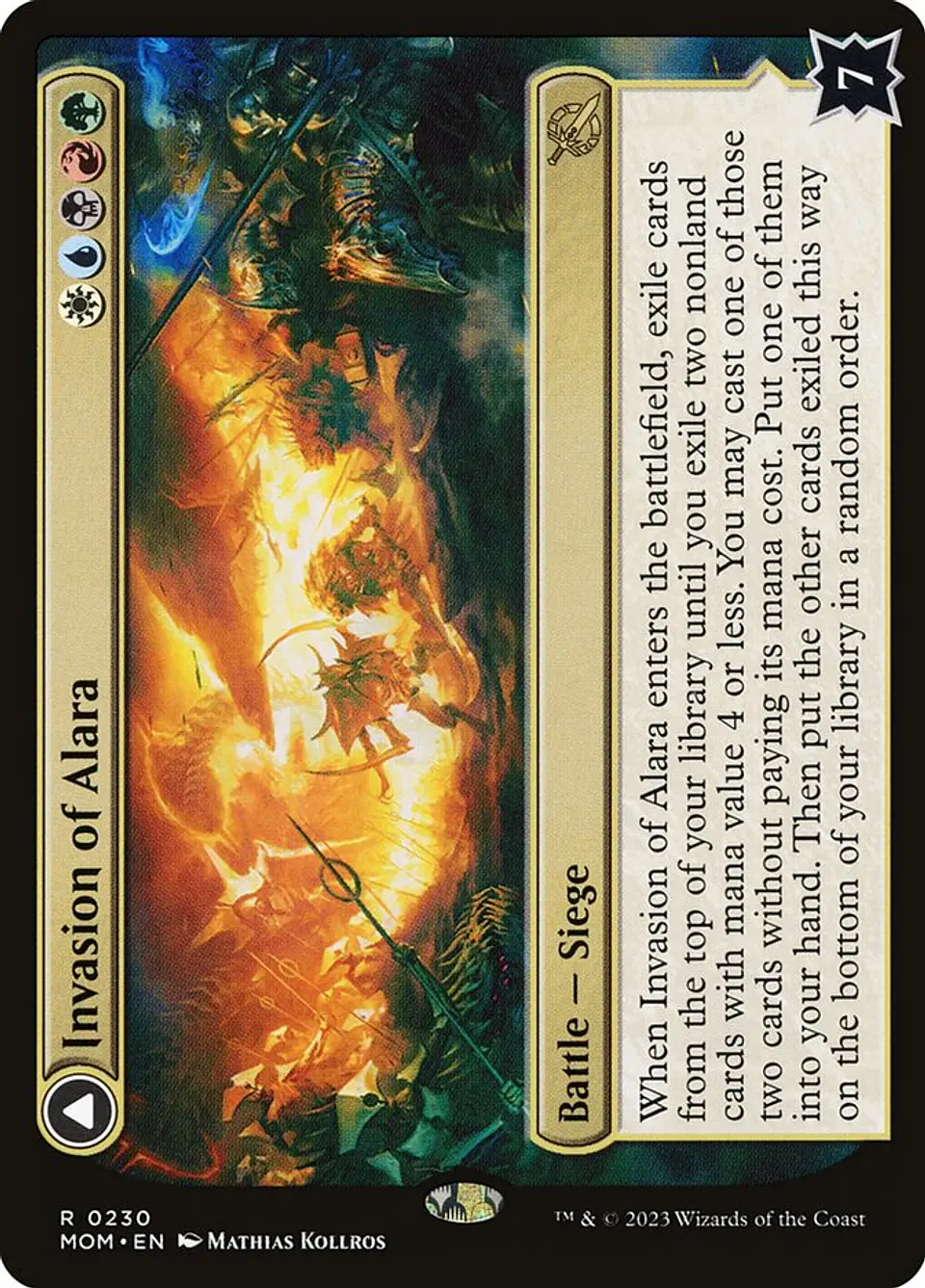 Invasion of Alara // Awaken the Maelstrom (foil) | Inglés | NM | MOM 1