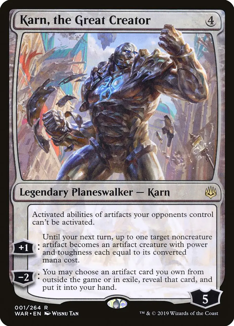 Karn, the Great Creator | Inglés | NM | WAR 1