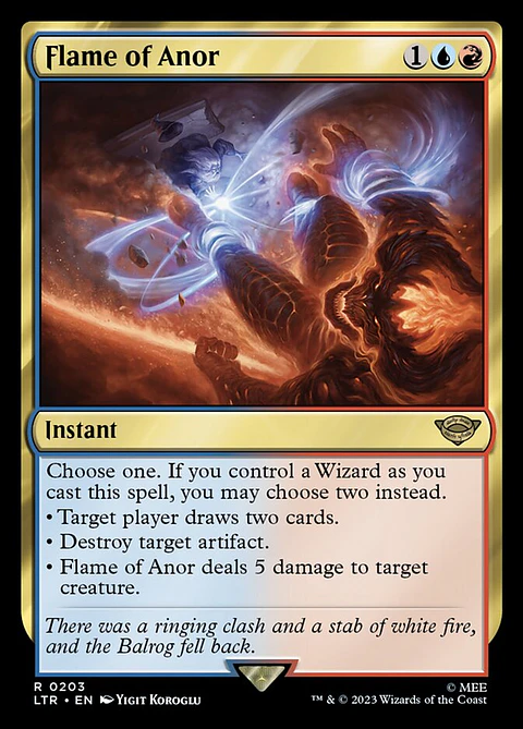 Flame of Anor | Inglés | NM | LTR