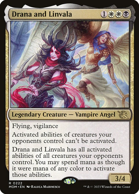 Drana and Linvala (foil) | Inglés | NM | MOM